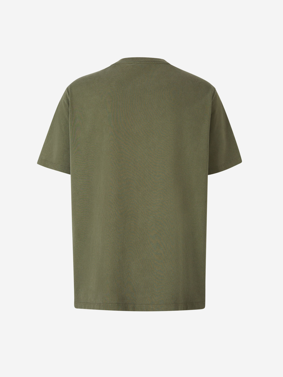 Balmain Camiseta Logo Algodón color Verde Militar sku 553-003669 00 - Foto 2