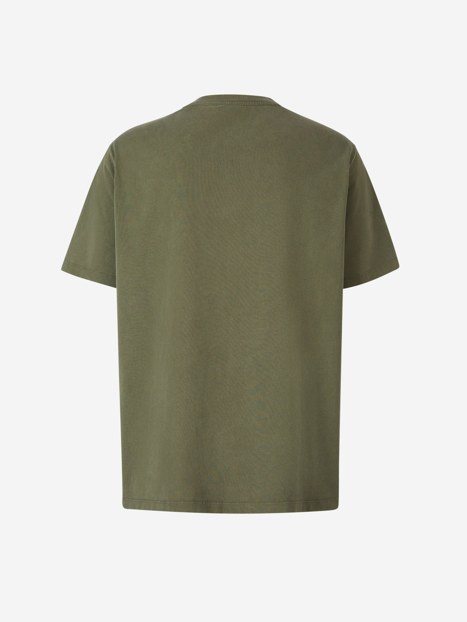 Balmain Camiseta Logo Algodón color Verde Militar sku 553-003669 00 - Foto 2