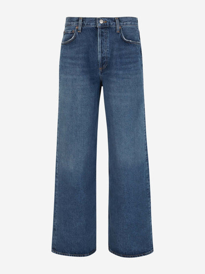 Outlet online Agolde Mujer Jeans Slung Baggy color Azul Denim Oscuro sku 763-001498 01 - Foto 1