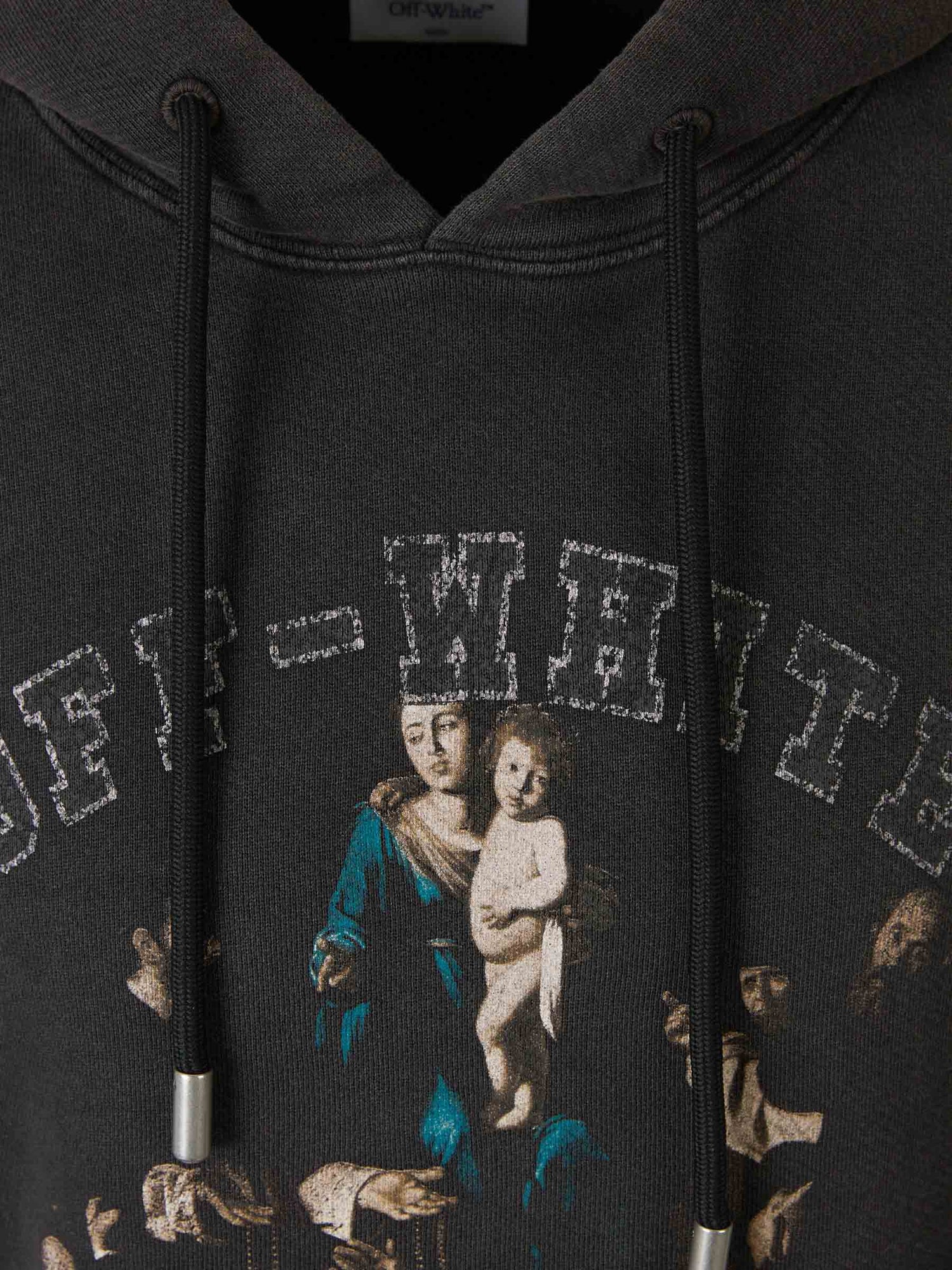 Outlet online Off-White Hombre Sudadera Capucha Mary Skate color Gris Antracita sku 545-001505 02 - Foto 3