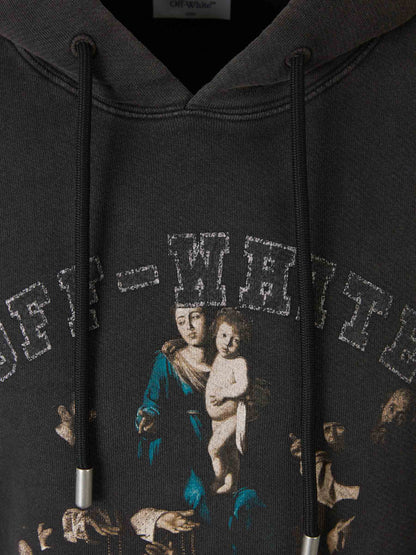 Outlet online Off-White Hombre Sudadera Capucha Mary Skate color Gris Antracita sku 545-001505 02 - Foto 3