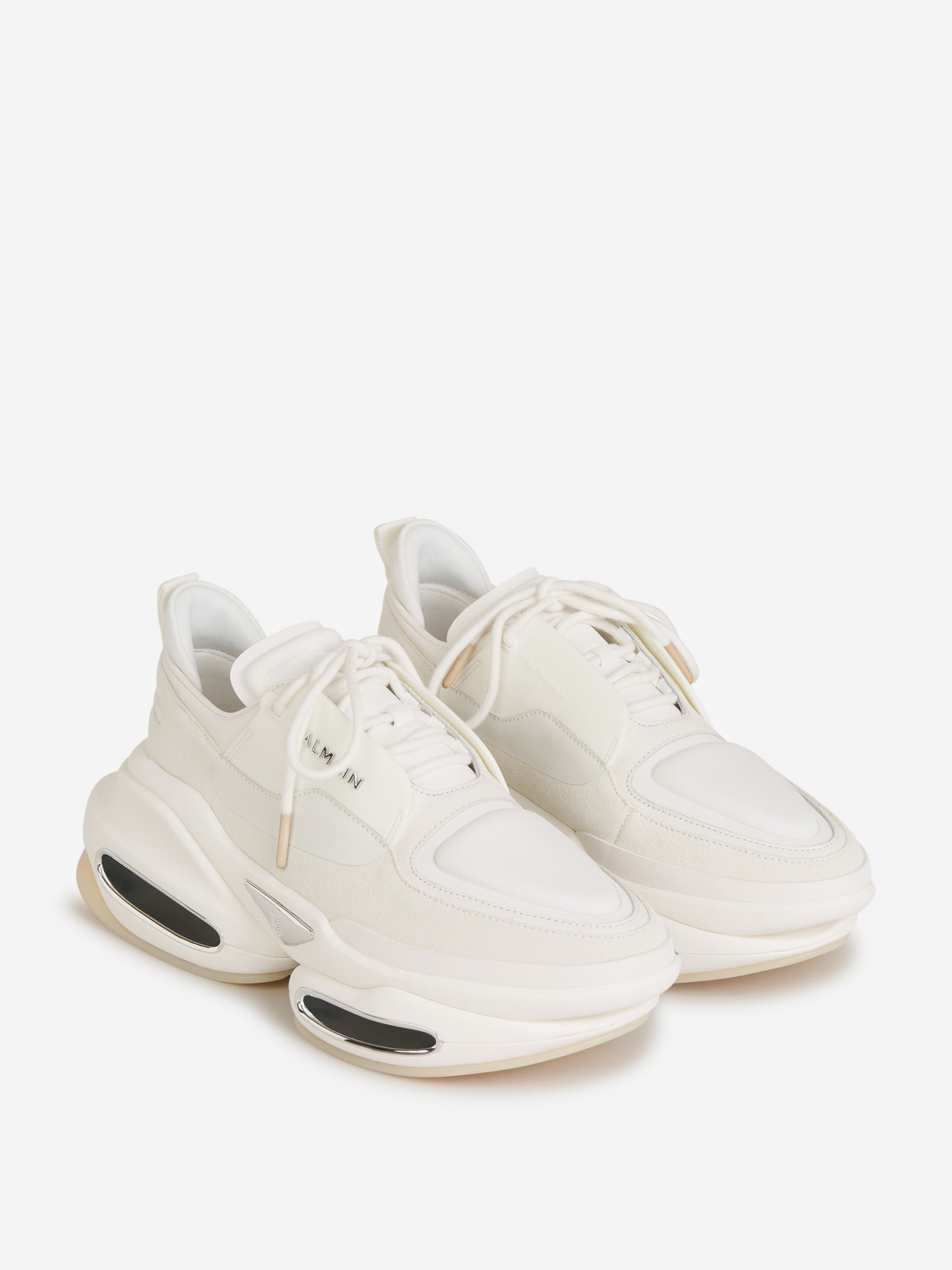 Outlet online Balmain Hombre Sneakers B-Bold Piel color Blanco sku 616-002573 01 - Foto 2