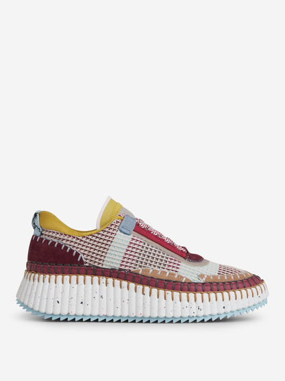 Outlet online Chloé Mujer Sneakers Ecológico Nama color Burdeos sku 806-000321 03 - Foto 1