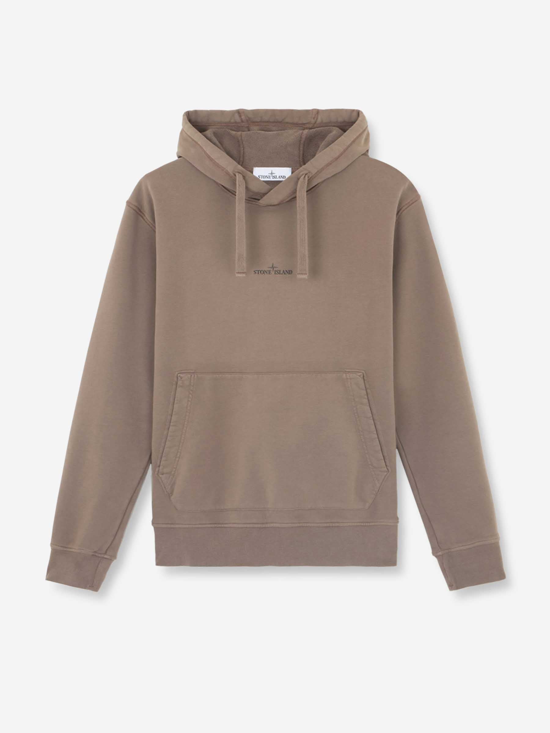 Outlet online Stone Island Hombre Sudadera Logo Algodón color Marron sku 545-001662 03 - Foto 1