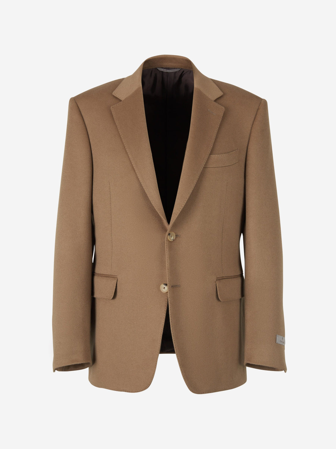 Outlet online Canali Hombre Americana Cashmere color Caramelo sku 302-003243 02 - Foto 1