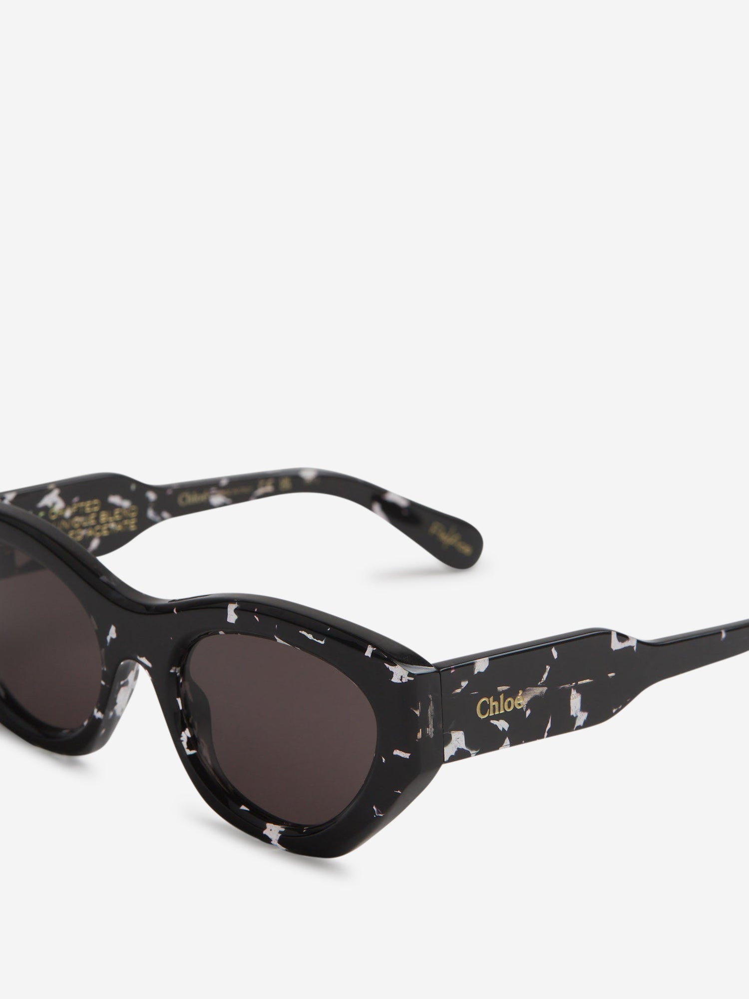 Outlet online Chloé Mujer Gafas de Sol Ovaladas Gayia color Negro sku 860-001036 01 - Foto 3