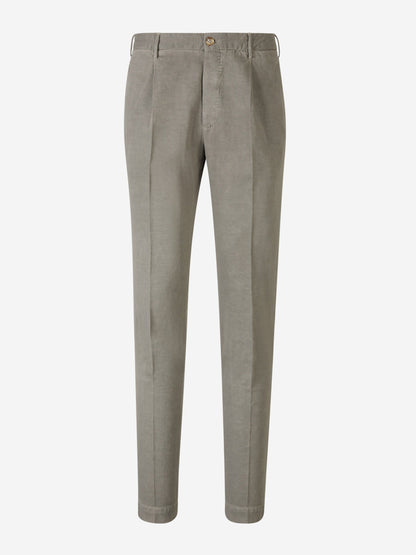 Outlet online Incotex Hombre Pantalones Formales Tapered Fit color Gris Piedra sku 521-002976 01 - Foto 1