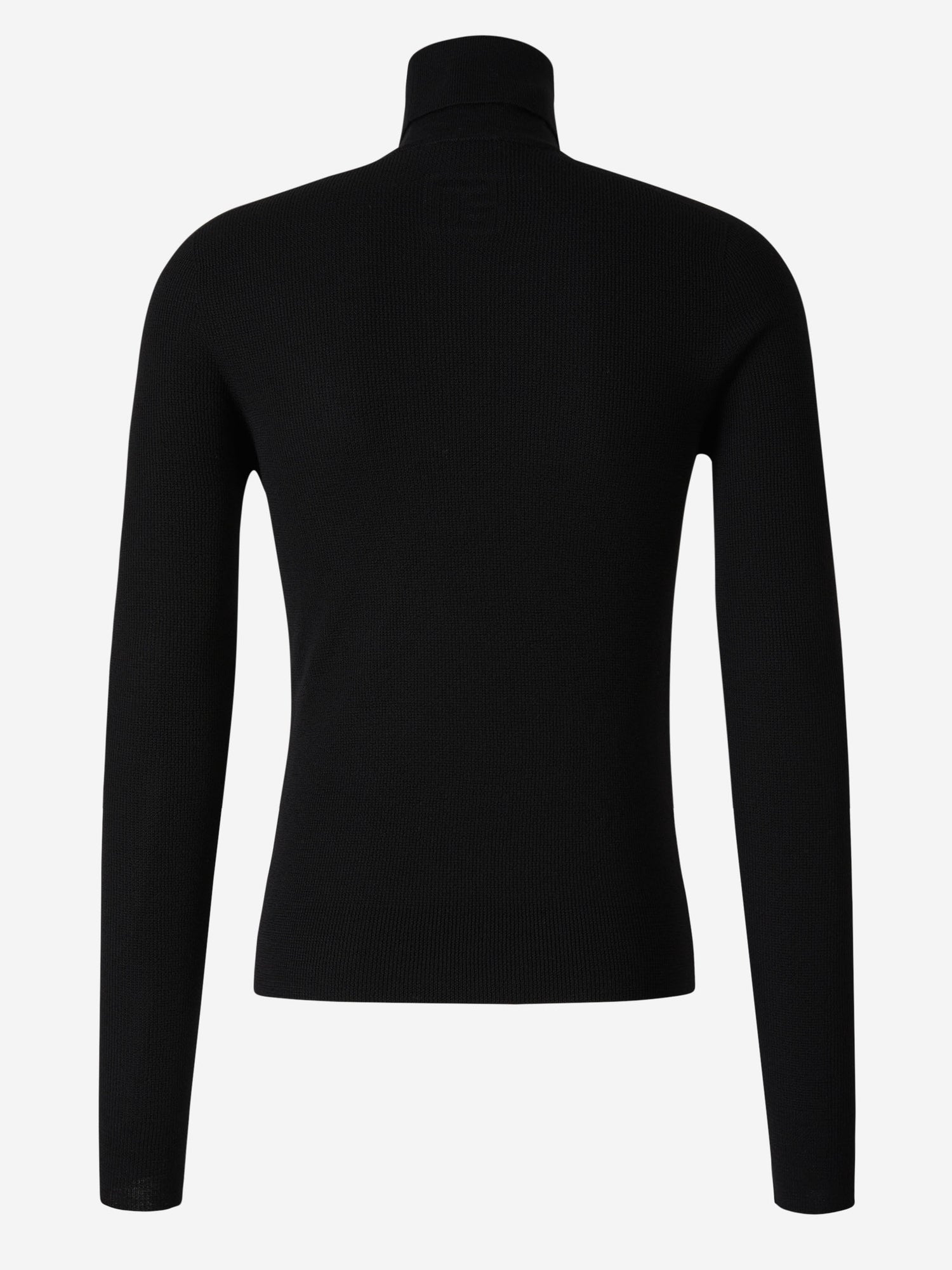 Outlet online Balmain Hombre Jersey Cuello Vuelto Lana color Negro sku 542-002240 00 - Foto 2