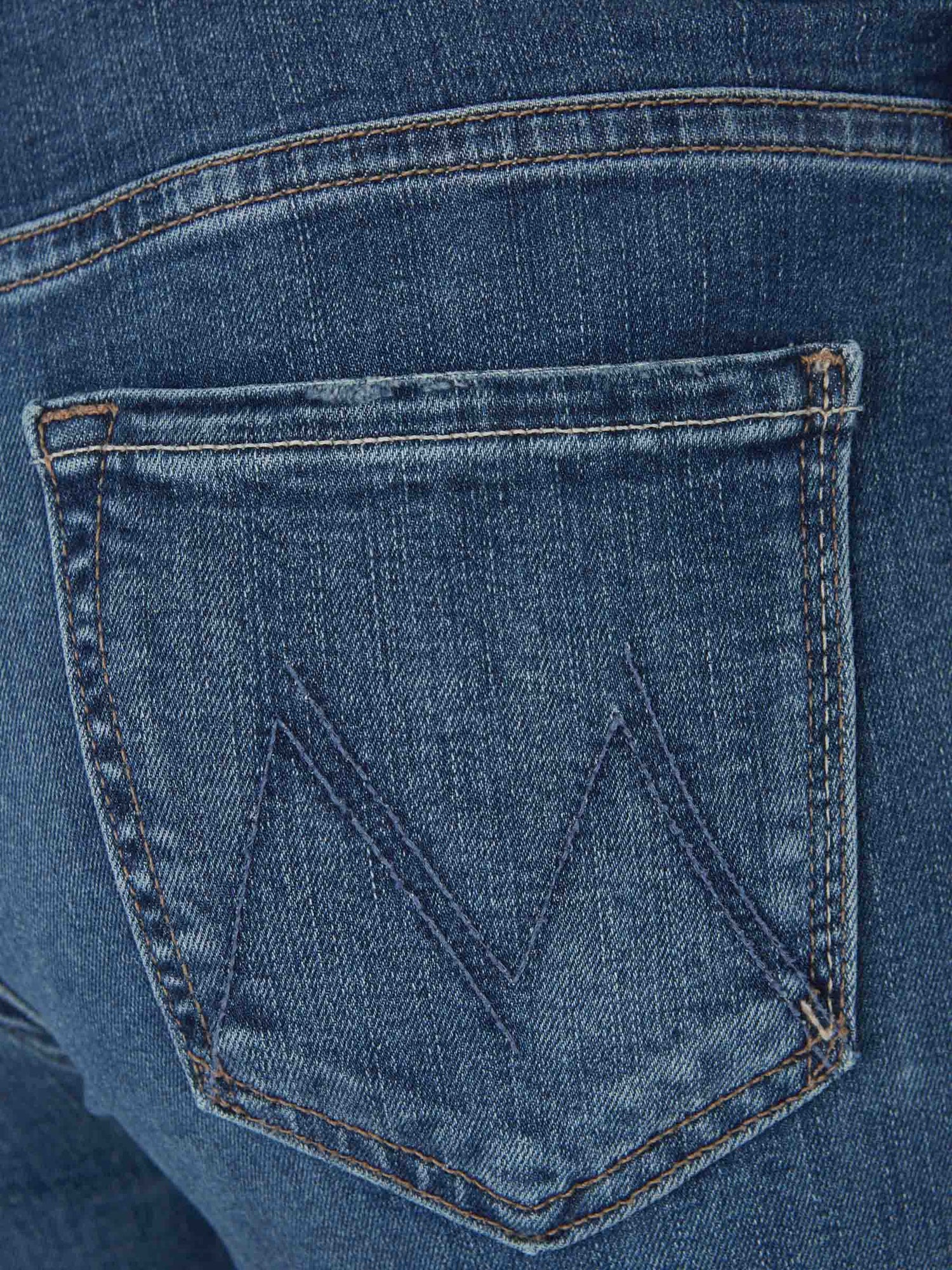 Outlet online Mother Mujer Jeans The Outsider color Azul Marino sku 763-001469 01 - Foto 4
