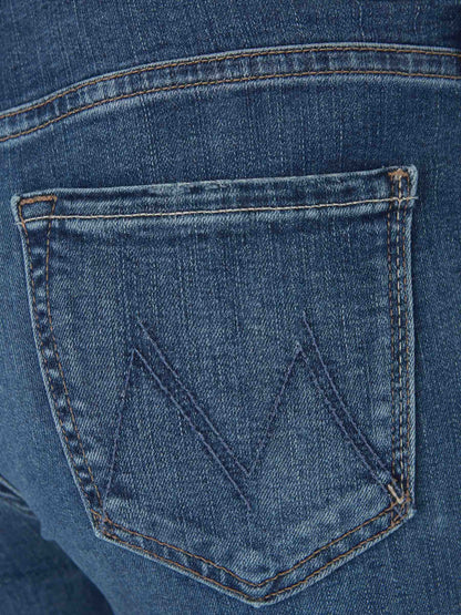 Outlet online Mother Mujer Jeans The Outsider color Azul Marino sku 763-001469 01 - Foto 4