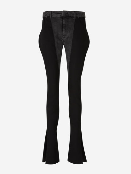 Outlet online Mugler Mujer Jeans Skinny Fit color Negro sku 763-001577 01 - Foto 2