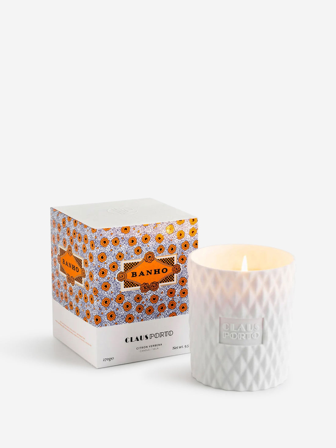 Outlet online Claus Porto Mujer Vela de Verbena y Citrón de Banho color Naranja sku 895-000142 01 - Foto 1