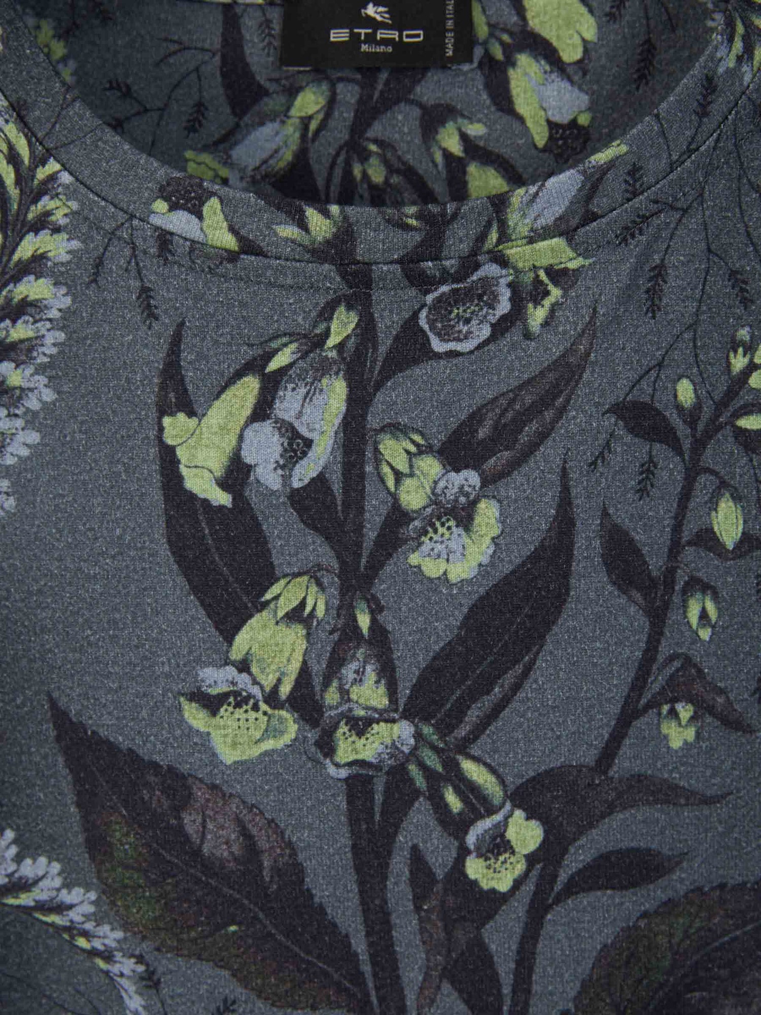 Camiseta Algodón Flores