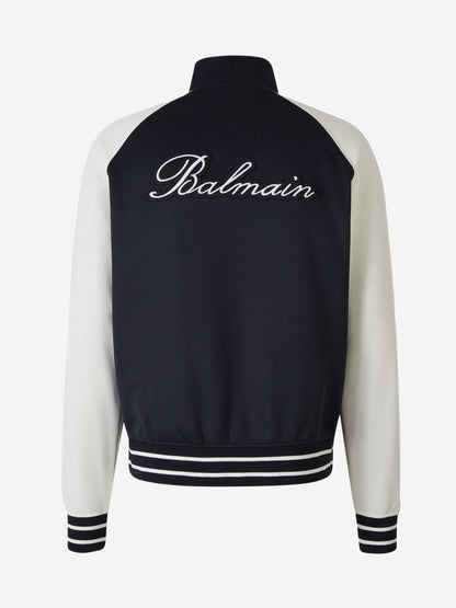 Outlet online Balmain Hombre Chaqueta Técnica PB Signature color Azul Marino sku 512-002209 00 - Foto 3
