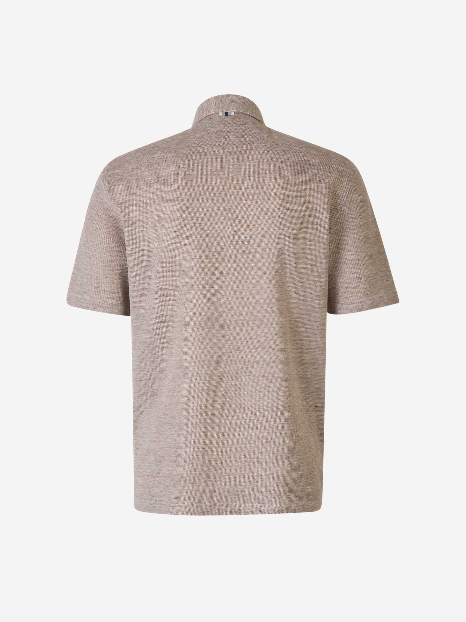 Outlet online Santa Eulalia Hombre Polo Piqué Lino color Beis sku 552-001482 01 - Foto 2