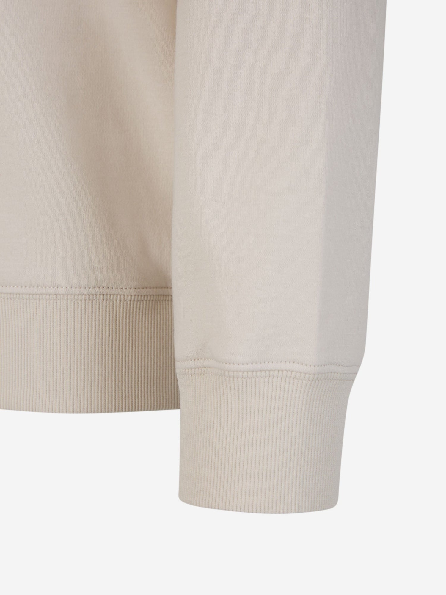 Outlet online Brunello Cucinelli Hombre Sudadera Crewneck Bordado color Crema sku 542-002346 01 - Foto 4