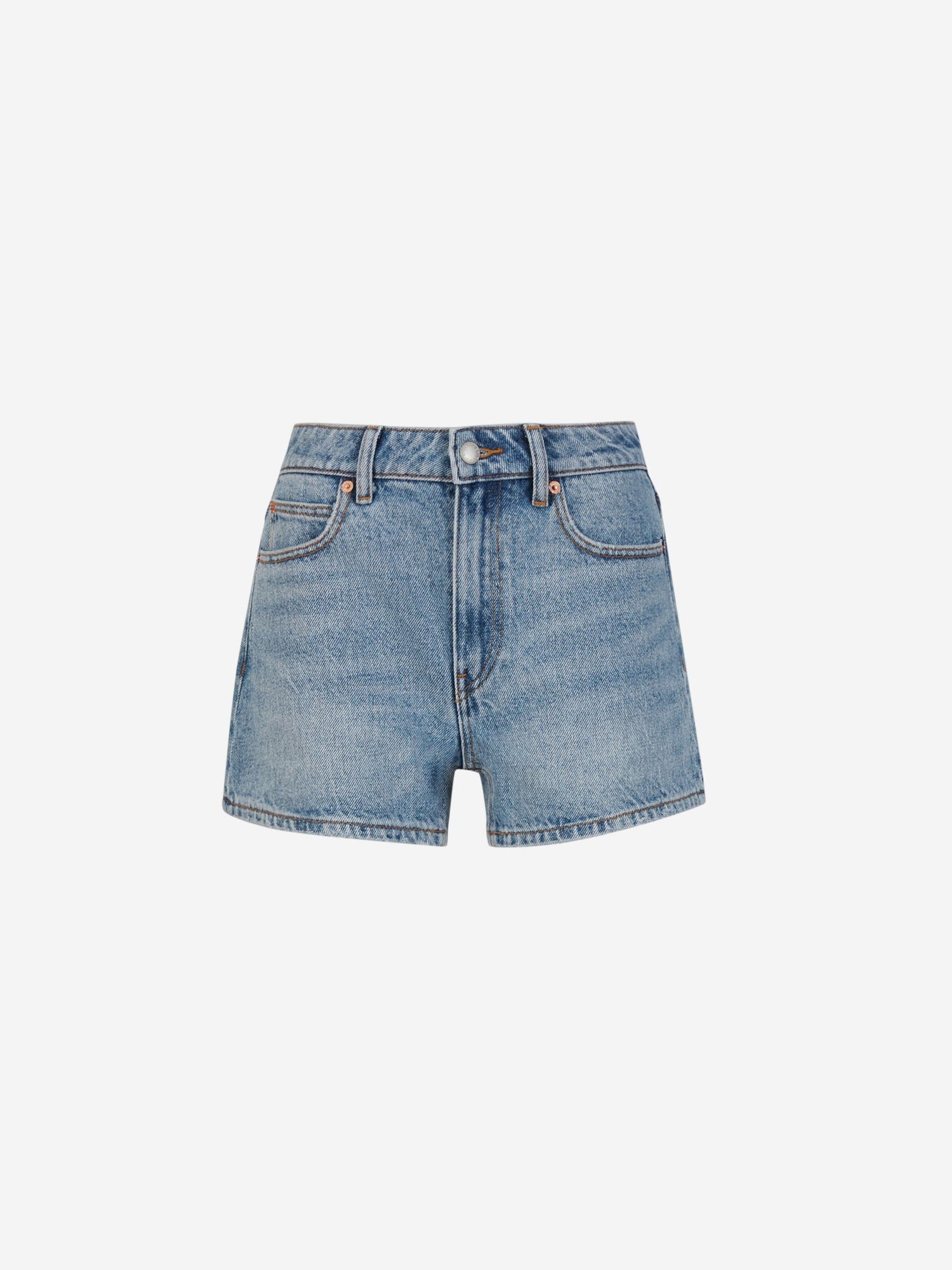 Outlet online Alexander Wang Mujer Shorts Denim Algodón color Azul Denim sku 762-000440 01 - Foto 1