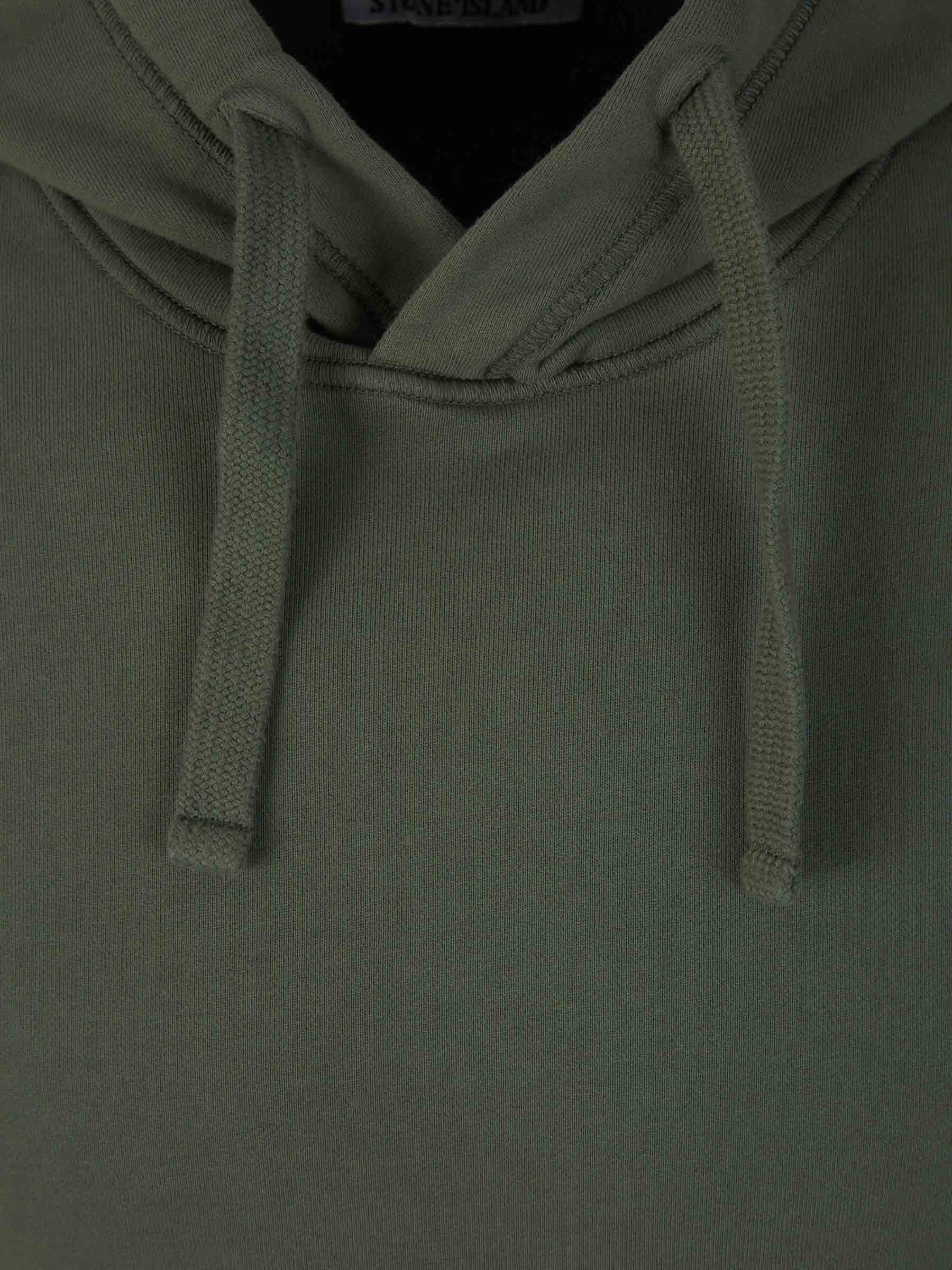 Outlet online Stone Island Hombre Sudadera Capucha Algodón color Blanco sku 545-001588 02 - Foto 13