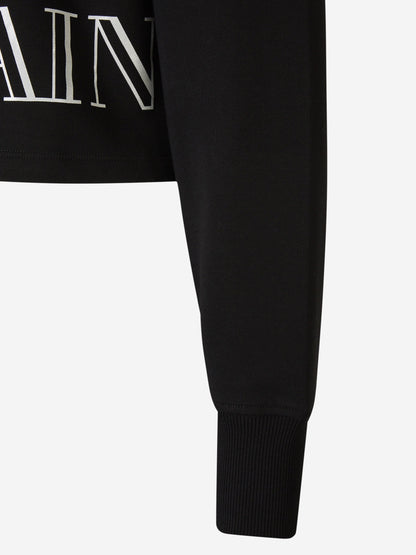 Outlet online Balmain Mujer Sudadera Logo Algodón color Negro sku 715-000136 01 - Foto 5