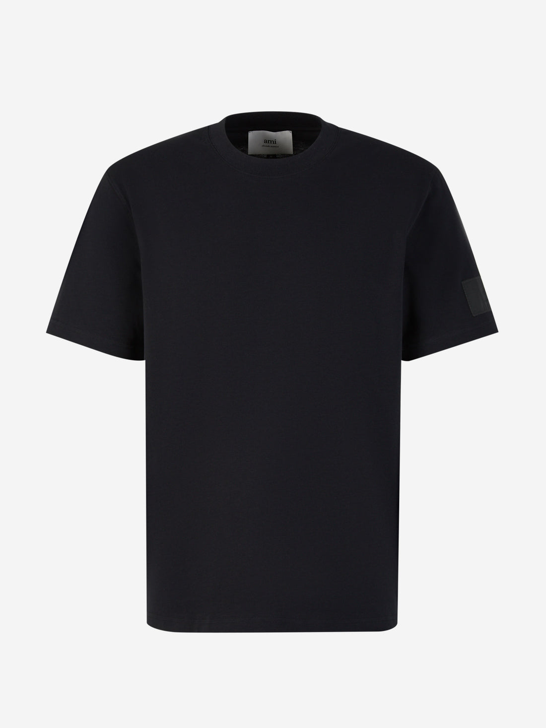 Ami Paris Camiseta Lisa Algodón color Negro sku 553-003677 01 - Foto 1