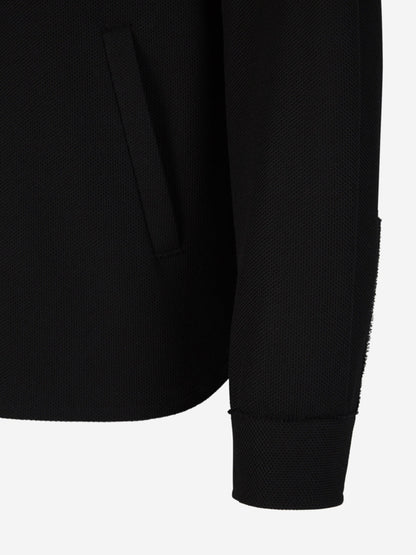 Outlet online Harris Wharf Hombre Sobrecamisa Algodón Bolsillos color Negro sku 512-002160 02 - Foto 5