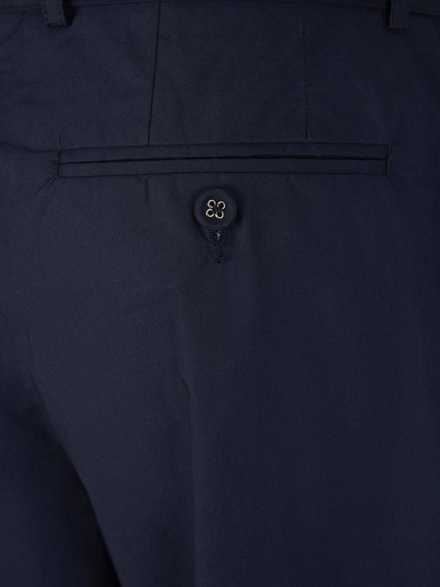 Outlet online Officine Générale Hombre Pantalones Pierre Algodón color Azul Marino sku 521-003050 01 - Foto 4