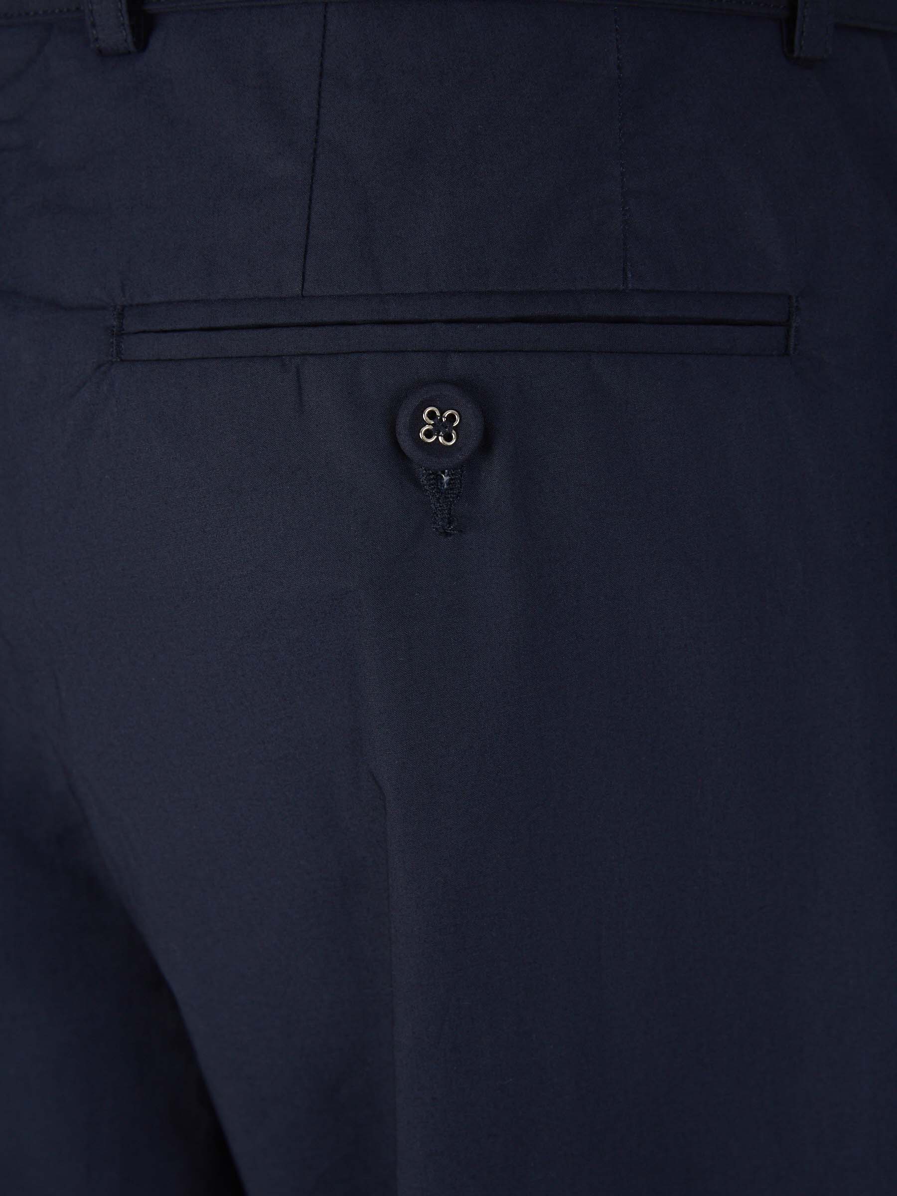 Outlet online Officine Générale Hombre Pantalones Pierre Algodón color Azul Marino sku 521-003050 01 - Foto 4
