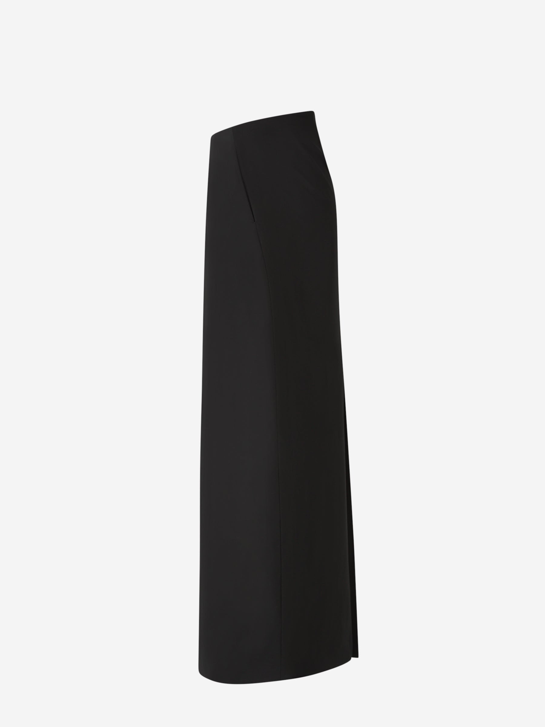 Outlet online Khaite Mujer Falda Midi Lauson color Negro sku 750-001514 01 - Foto 3