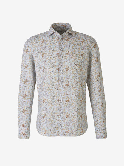 Outlet online Santa Eulalia Hombre Camisa Motivo Flores Lino color Floral sku 531-006252 01 - Foto 1