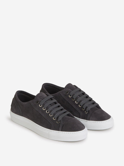 Outlet online Brioni Hombre Sneakers Piel Ante color Gris Antracita sku 616-002648 01 - Foto 2
