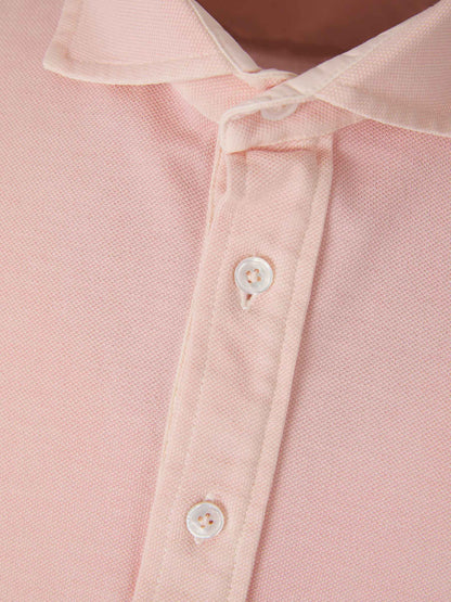 Outlet online Santa Eulalia Hombre Polo Piqué Algodón color Rosa Palo sku 552-001323 07 - Foto 3