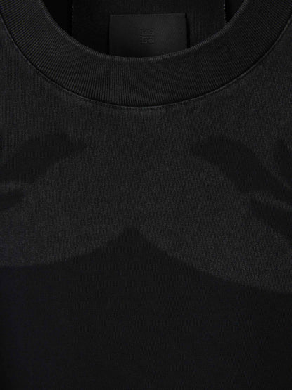 Outlet online Givenchy Hombre Camiseta Shadow Algodón color Negro sku 553-003646 01 - Foto 3
