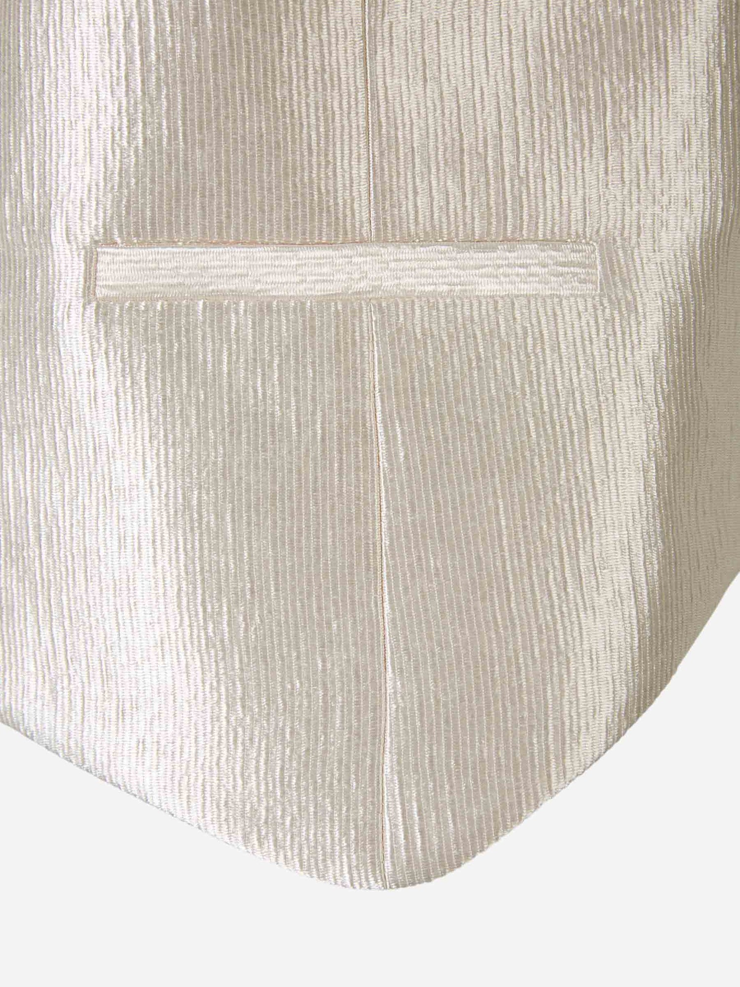 Outlet online Simkhai Mujer Chaleco Deb Satén color Marfil sku 775-000159 01 - Foto 4