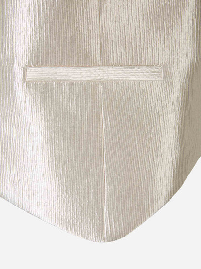 Outlet online Simkhai Mujer Chaleco Deb Satén color Marfil sku 775-000159 01 - Foto 4