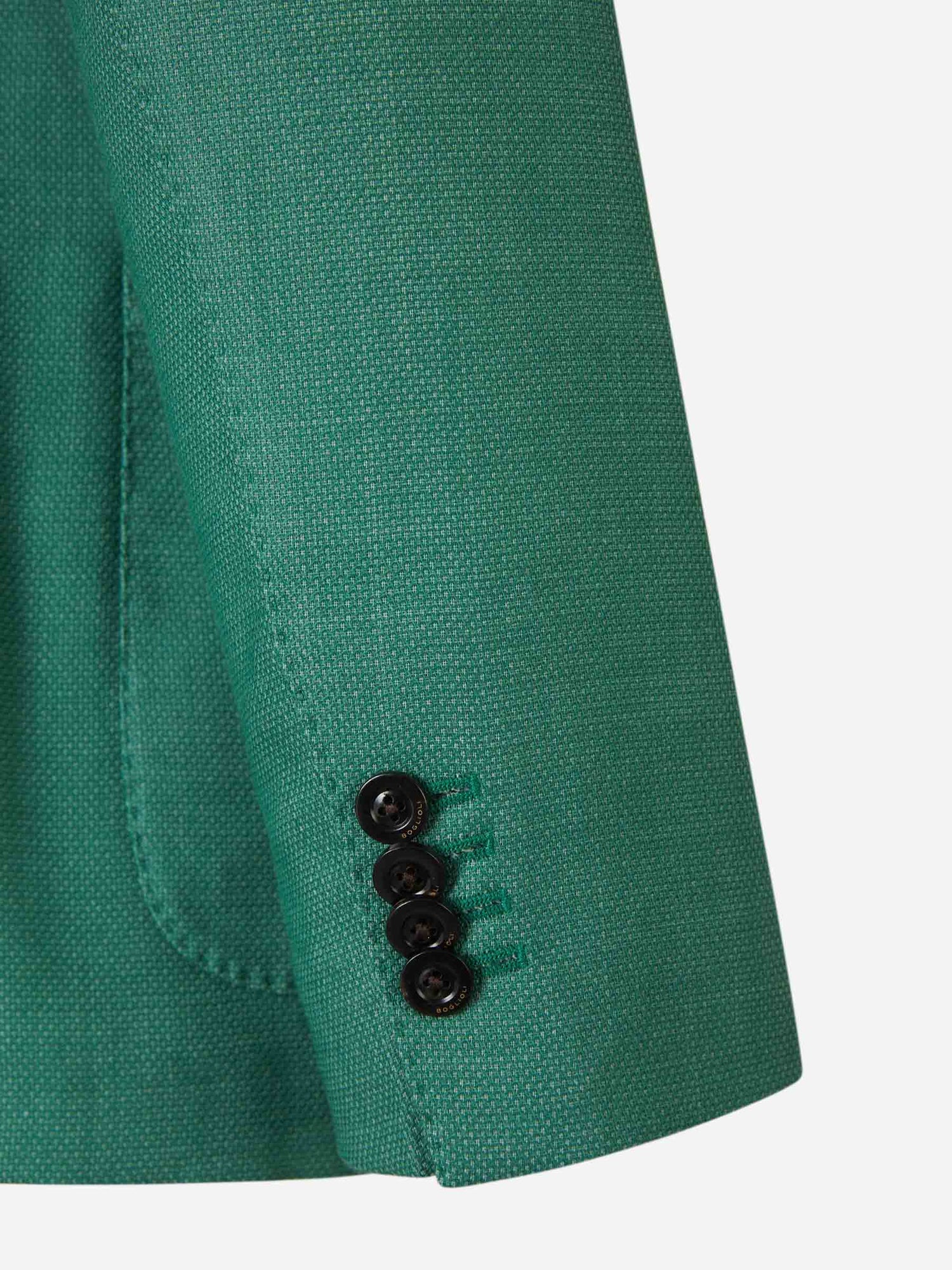 Outlet online Boglioli Hombre Americana Texturizada Linea color Verde Menta sku 302-003450 02 - Foto 4