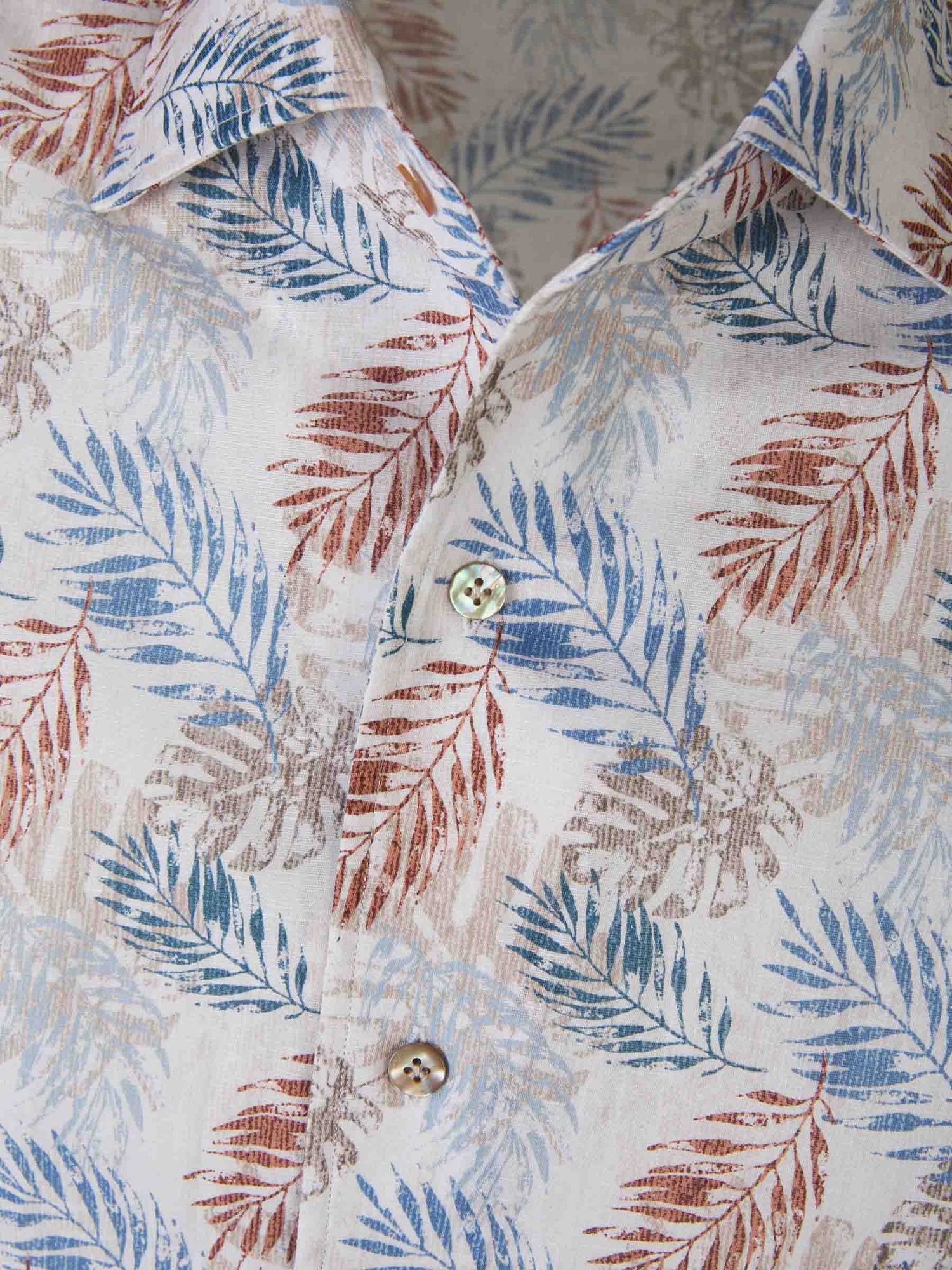 Santa Eulalia Camisa Motivo Hojas color Multicolor sku 532-000572 01 - Foto 3