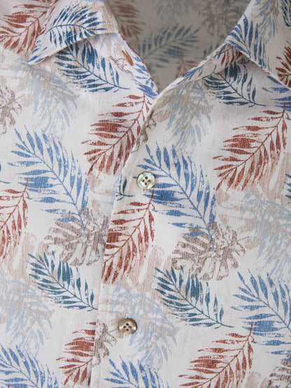 Santa Eulalia Camisa Motivo Hojas color Multicolor sku 532-000572 01 - Foto 3