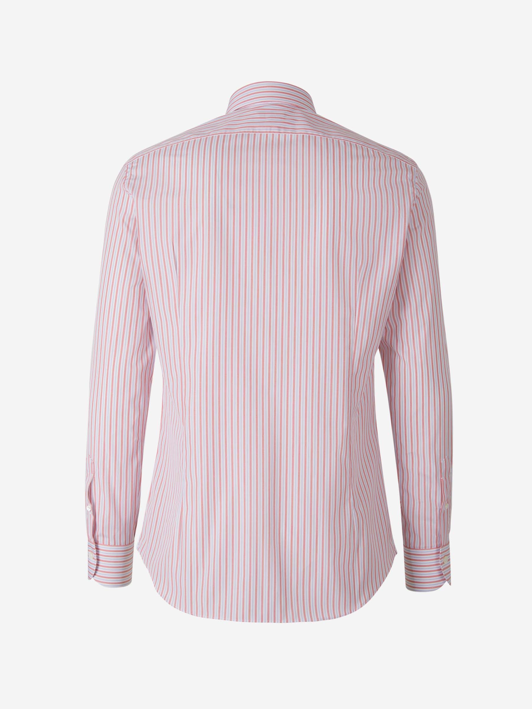 Outlet online Santa Eulalia Hombre Camisa Motivo Rayas color Rojo sku 401-003061 02 - Foto 2