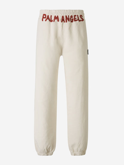 Outlet online Palm Angels Hombre Joggers Algodón Logo color Beis sku 521-002996 01 - Foto 1