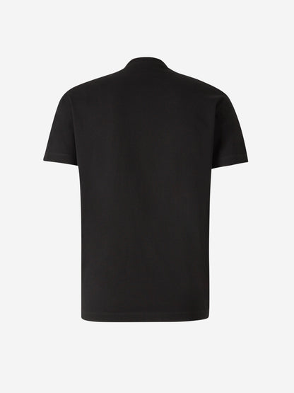 Outlet online Dsquared2 Hombre Camiseta Logo Algodón color Negro sku 553-003794 02 - Foto 3