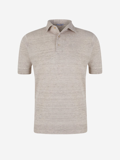Santa Eulalia Polo Punto Lino color Beis sku 552-001331 04 - Foto 1