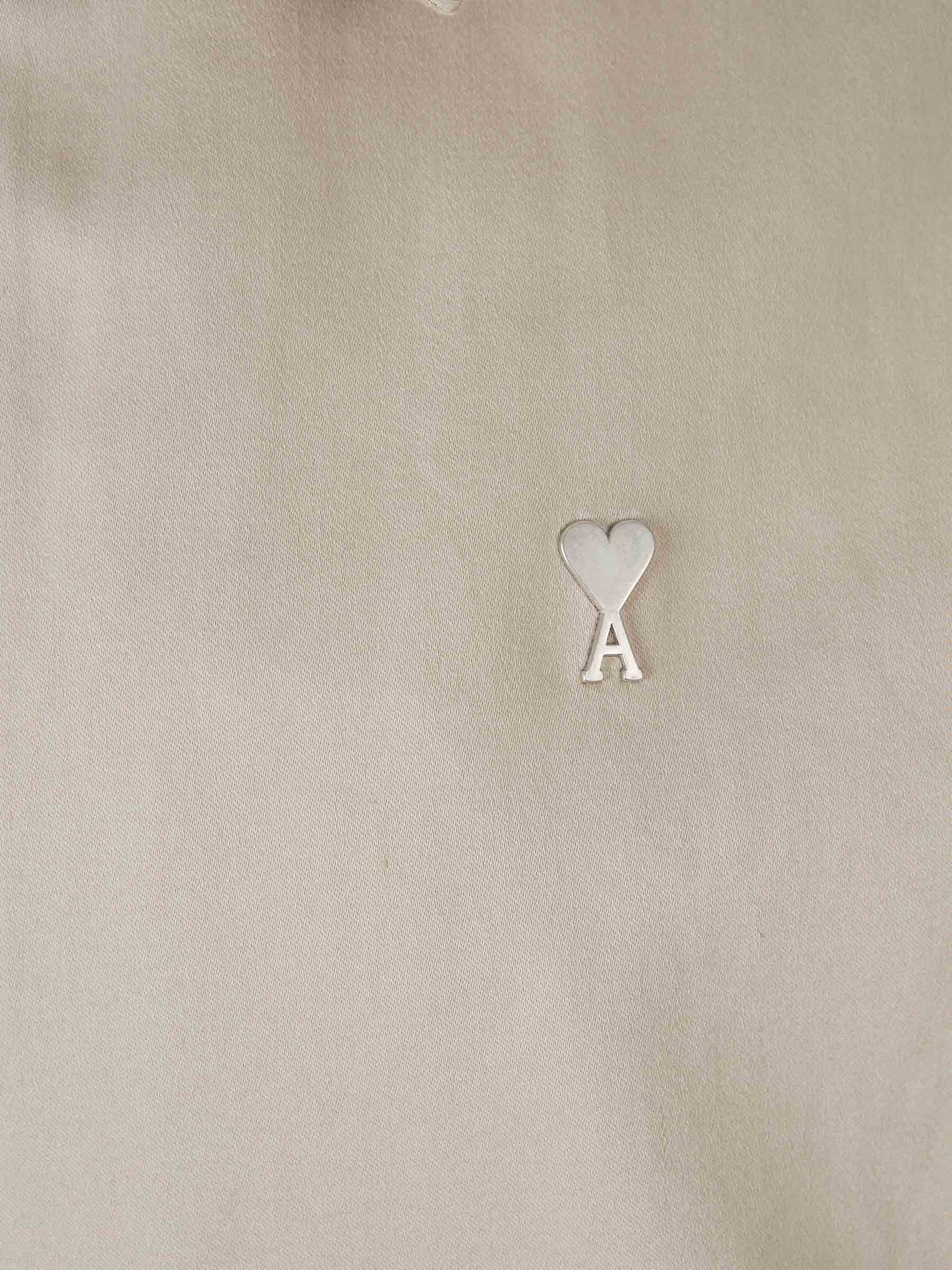 Outlet online Ami Paris Hombre Chaqueta Bomber Logo color Beis sku 512-002194 01 - Foto 7