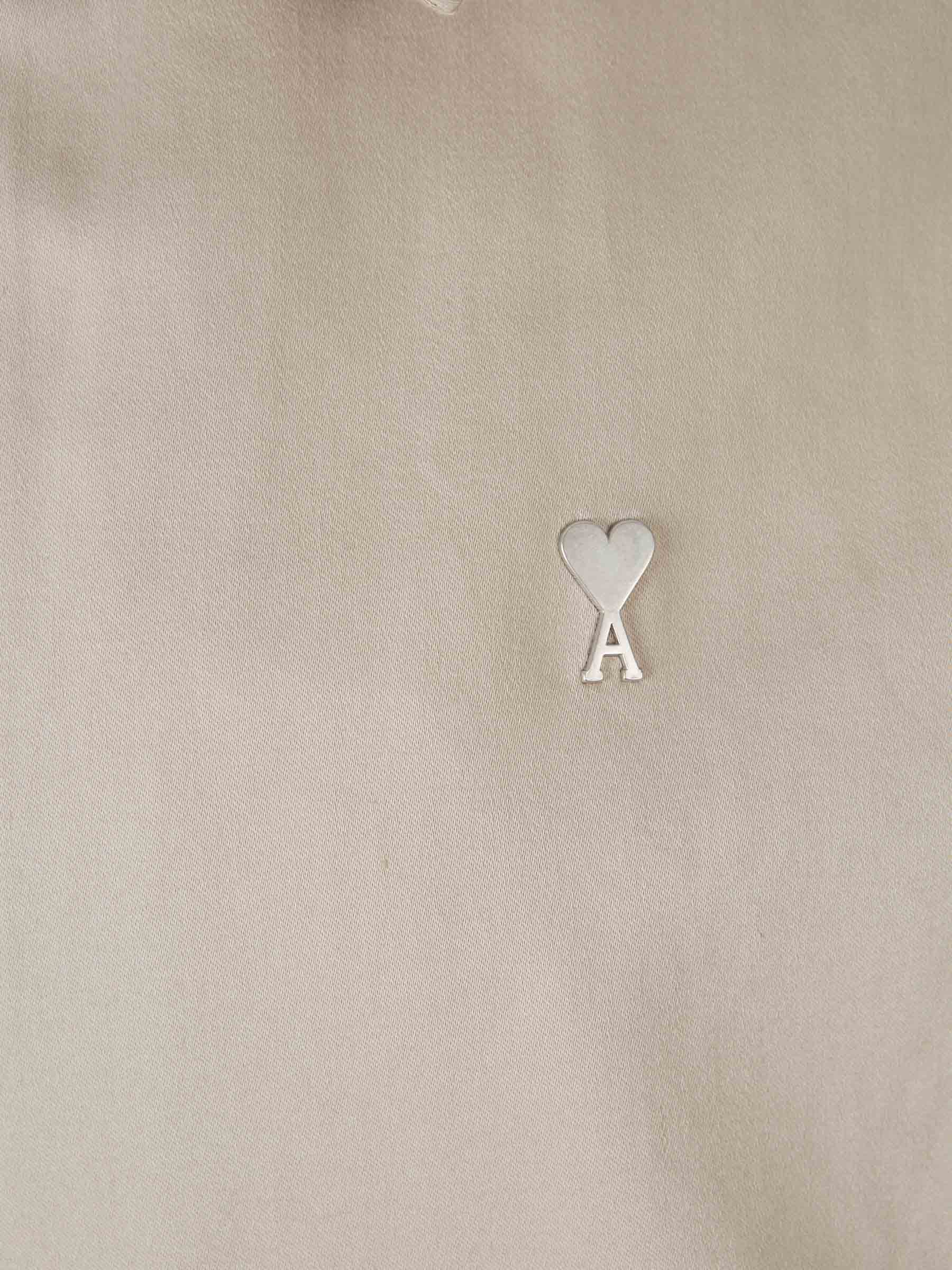 Outlet online Ami Paris Hombre Chaqueta Bomber Logo color Beis sku 512-002194 01 - Foto 7