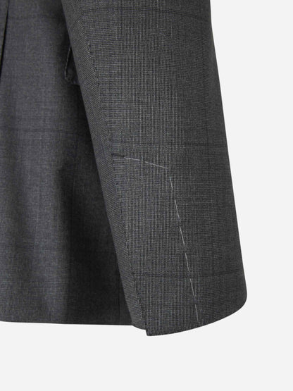 Outlet online Tom Ford Hombre Traje Liso Lana color Negro sku 312-002813 01 - Foto 6