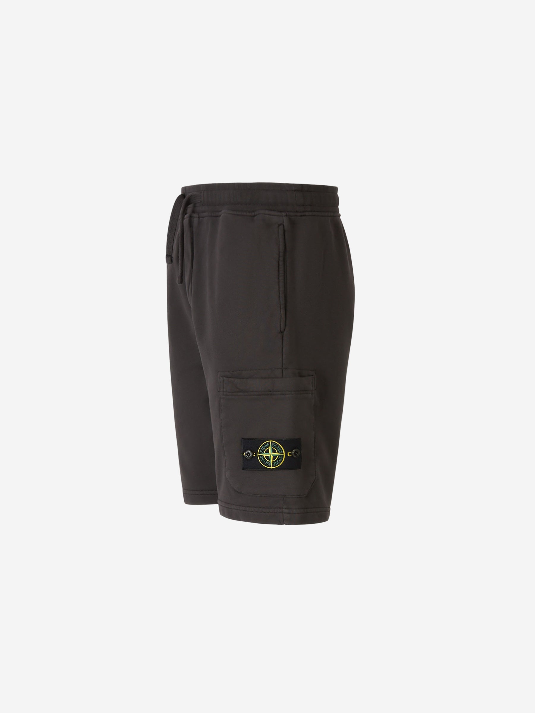 Outlet online Stone Island Hombre Bermudas Cargo Algodón color Gris Antracita sku 523-000974 02 - Foto 2