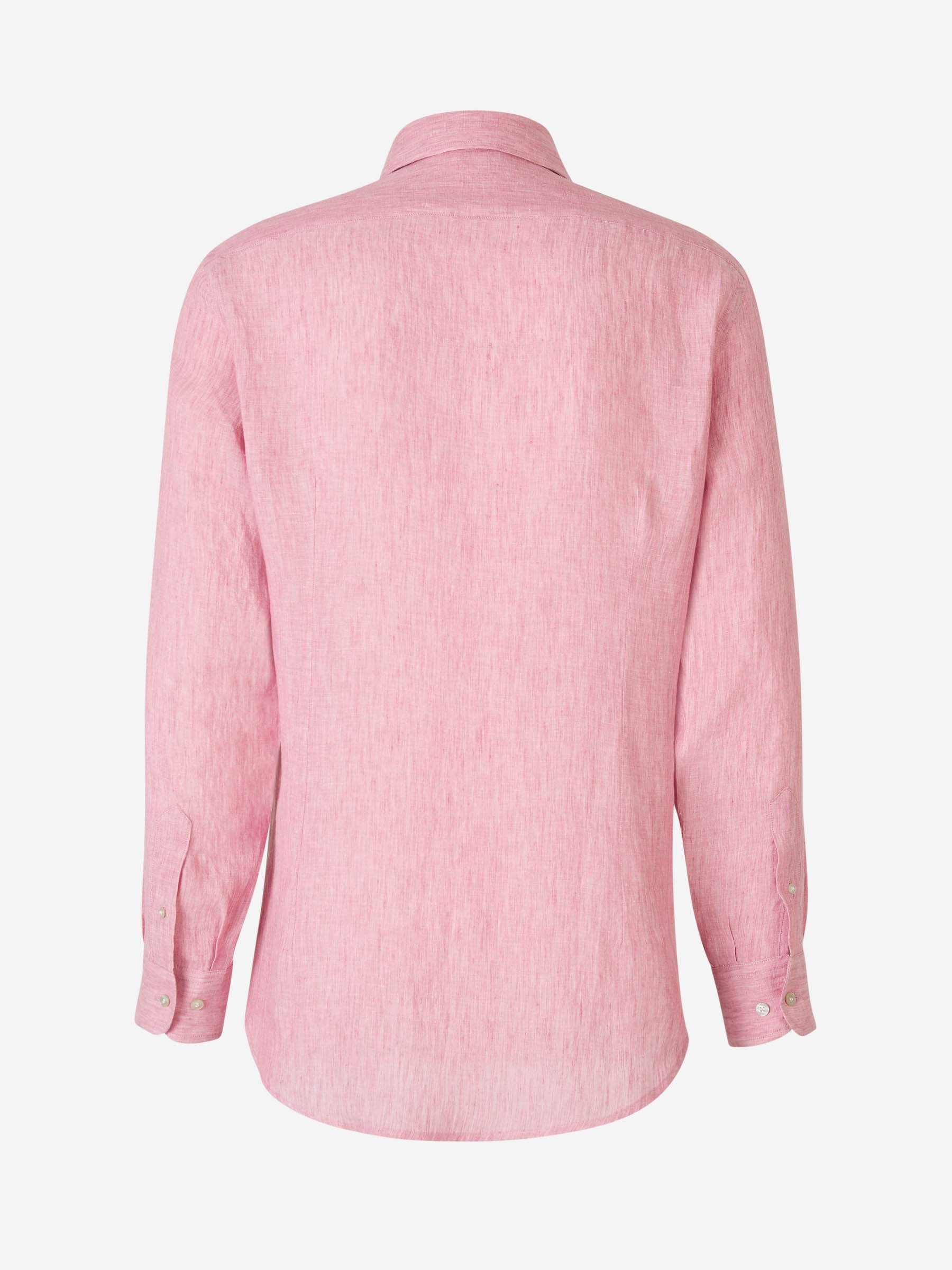 Outlet online Etro Hombre Camisa Lino Logo color Rosa sku 531-006216 01 - Foto 2
