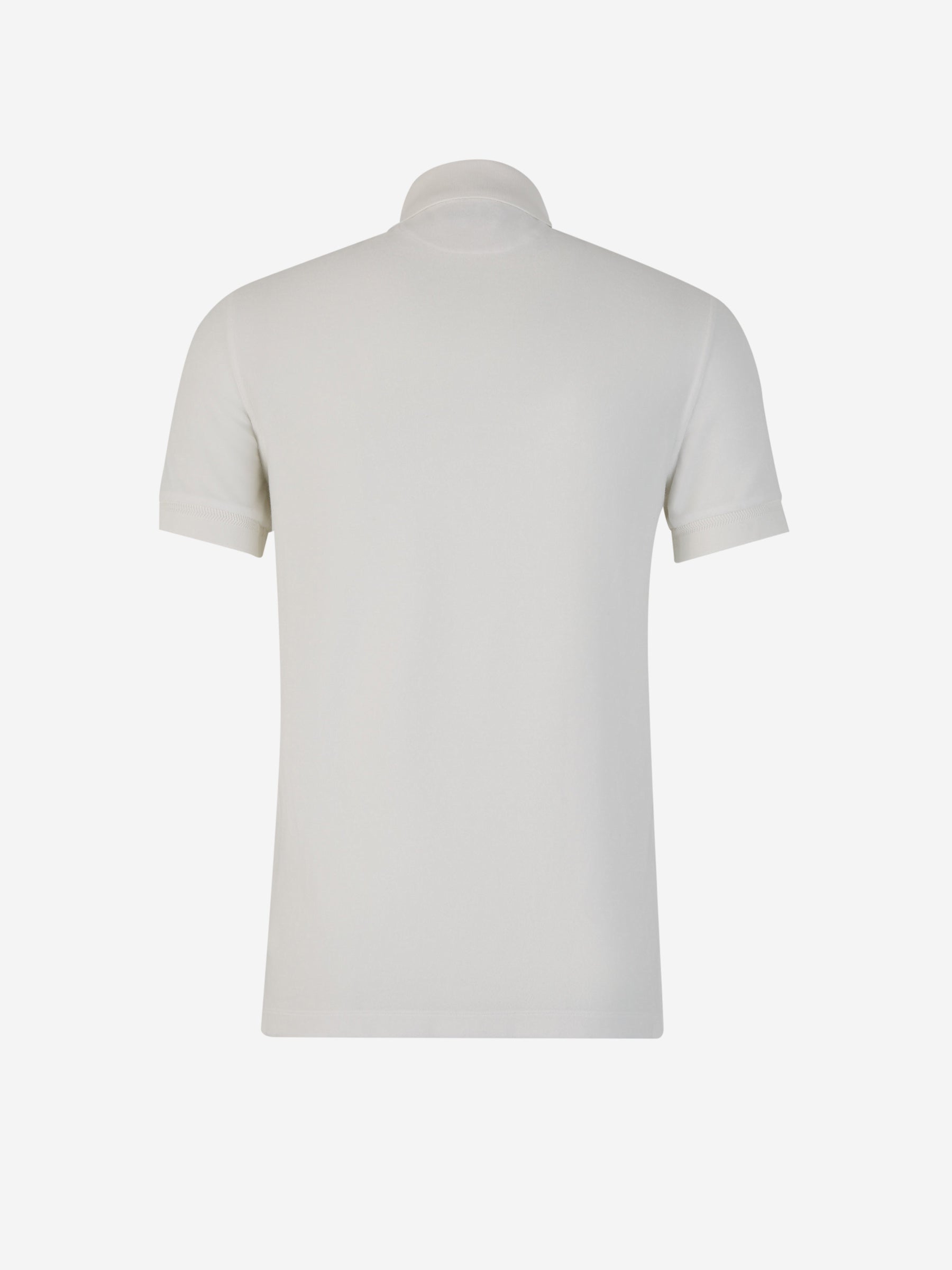 Outlet online Tom Ford Hombre Polo Punto Algodón color Blanco sku 552-001446 01 - Foto 2