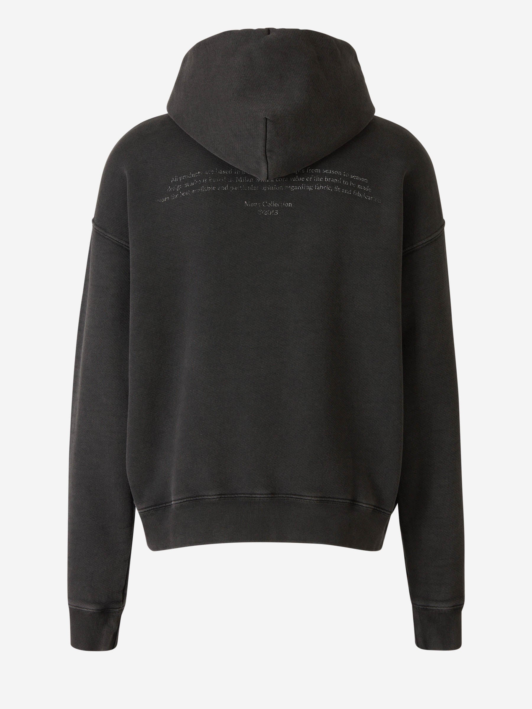 Outlet online Off-White Hombre Sudadera Capucha Mary Skate color Gris Antracita sku 545-001505 02 - Foto 2