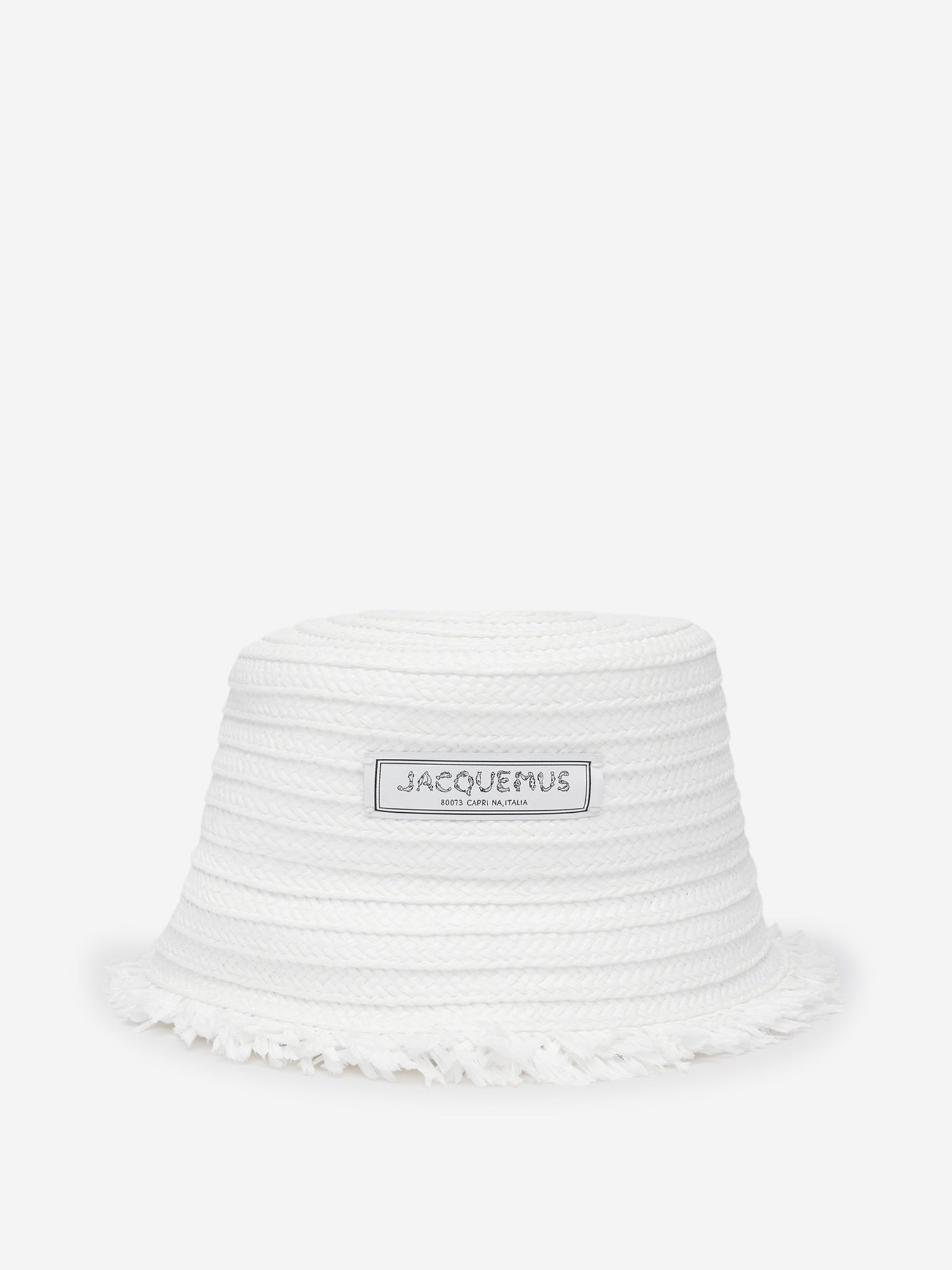 Outlet online Jacquemus Hombre Sombrero Pescador El Bob Bacino color Blanco sku 695-001610 01 - Foto 1