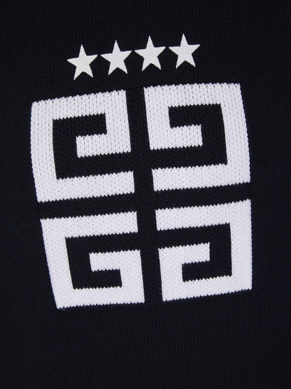 Outlet online Givenchy Hombre Jersey 4G Stars color Azul Noche sku 542-002334 01 - Foto 4